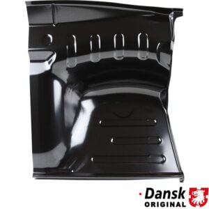 1/2 rear seat well bottom plate, left