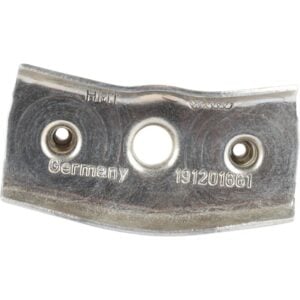 Bracket for fuel tank strap