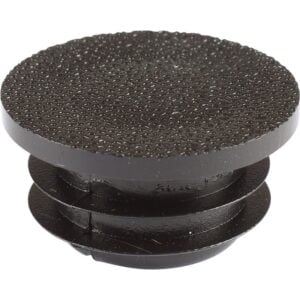 Cover cap for bumper corner, black, front/rear