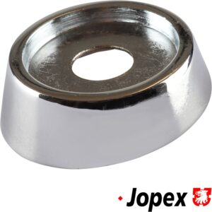 Escutcheon for window winder handle, chrome