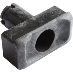 Push button for tailgate lock