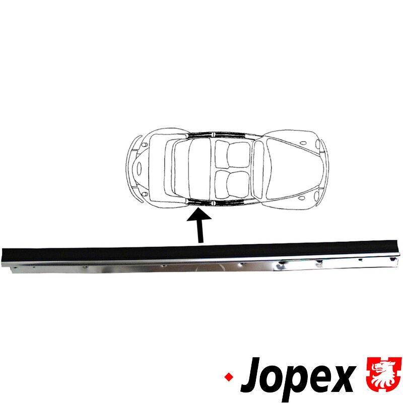 Quarter window scraper, outer, left