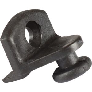 Support bracket for parcel shelf retaining strap
