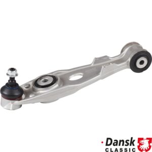Track control arm with bushing and ball joint, rear