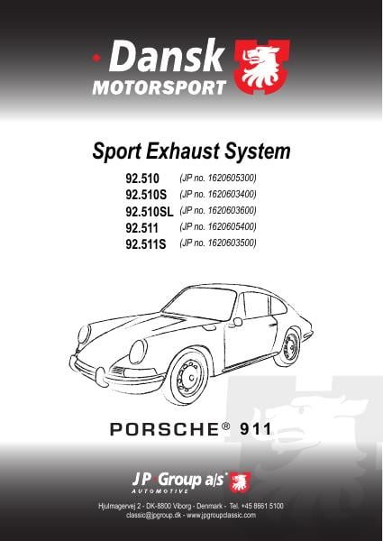 Sport Exhaust System certificate preview