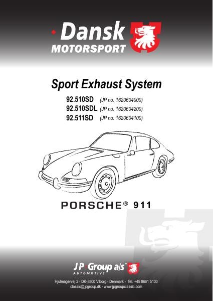 Sport Exhaust System certificate preview
