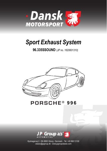 Sport Exhaust System certificate preview
