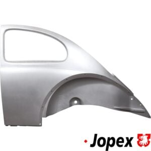 Quarter panel, rear, left. Without cut-out for semaphore